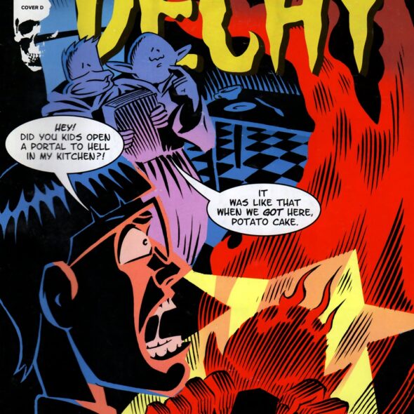 Decay issue 19 cover