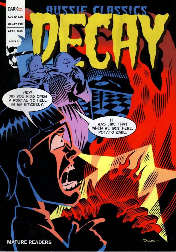 Decay issue 19 cover