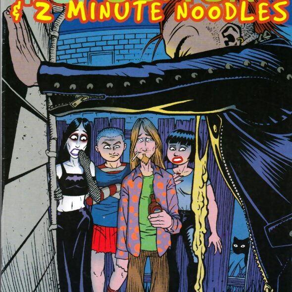Pop Culture & 2 Minute Noodles issue 3 cover