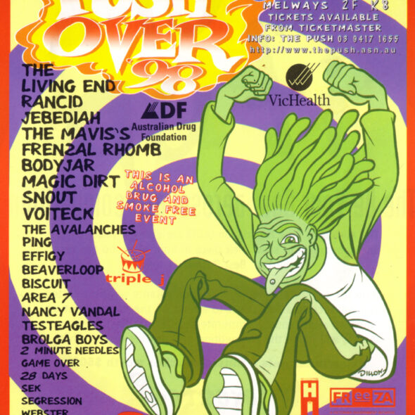 Pushover 98 poster