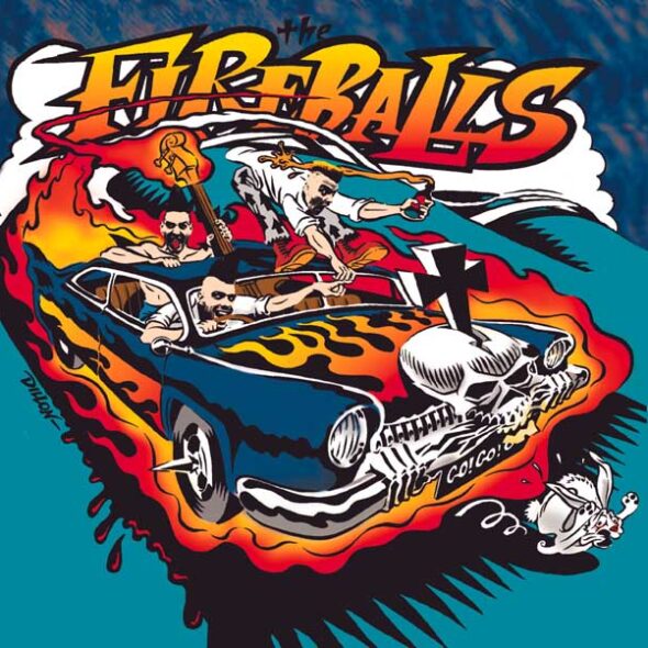 Fireballs CD cover, Japan